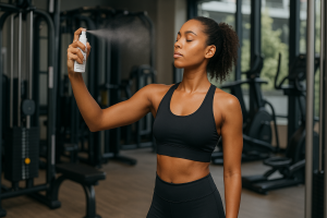 hypochlorous post workout spray