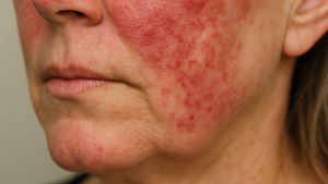 rosacea from HRT